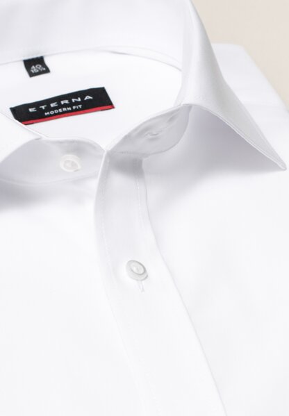 Bílá společenská košile ETERNA non iron